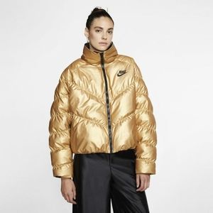 Nike Winter Synthetic Fill Jacket Gold